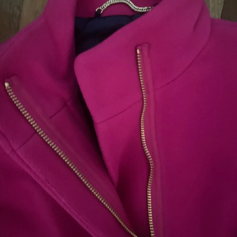 J Crew Cocoon coat Italian stadiumcloth wool J5536